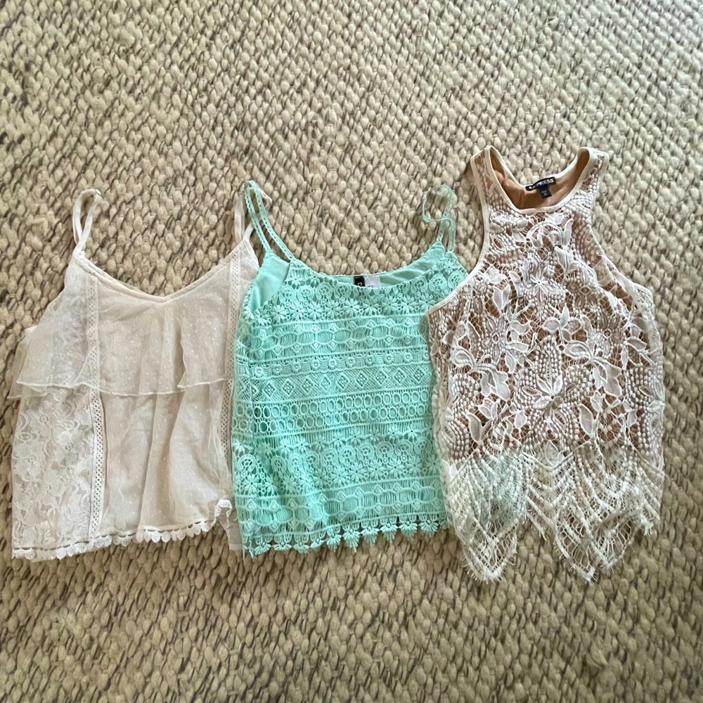 Lace American Eagle Summer tank top